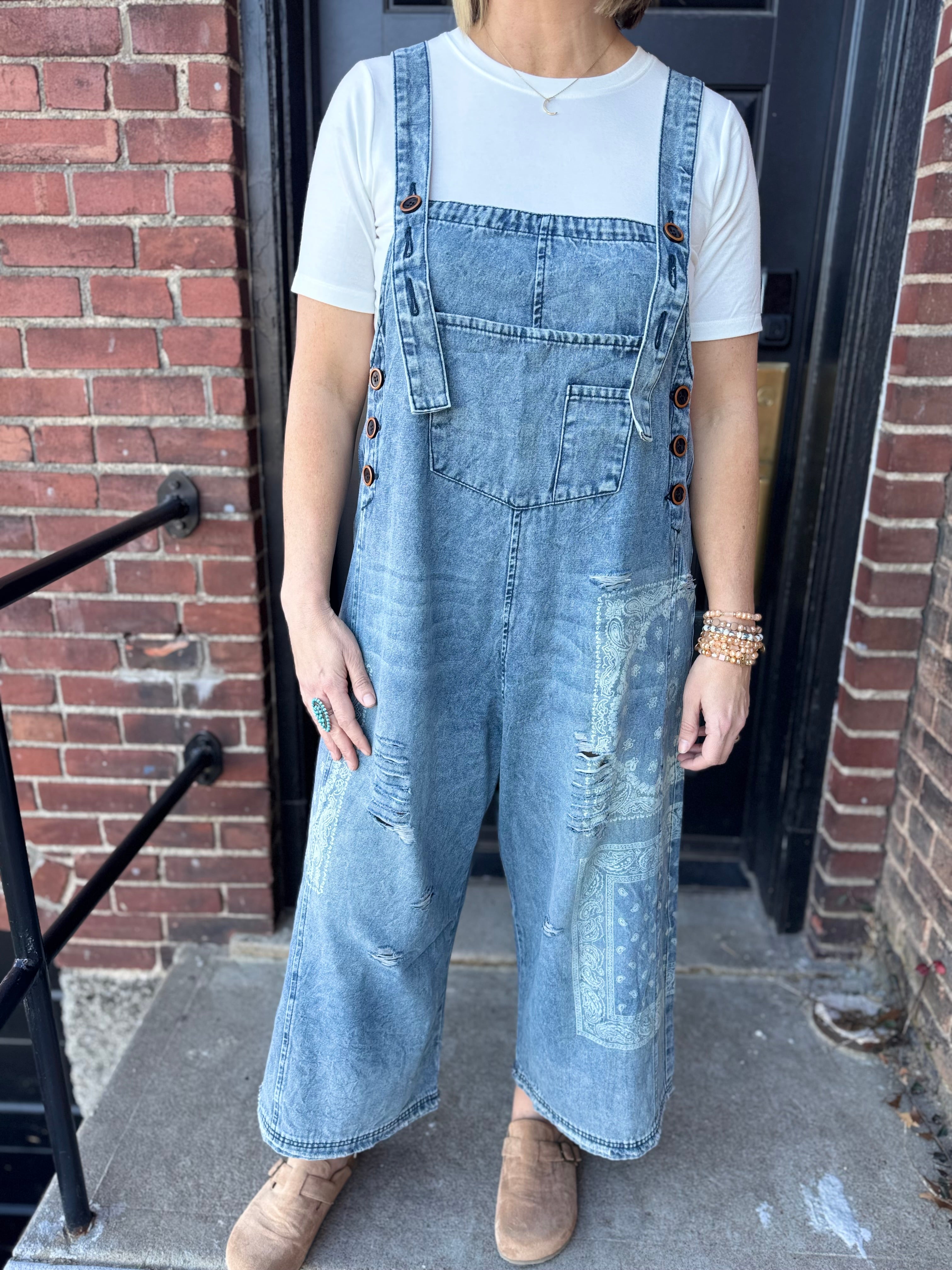 Vintage Denim Overalls