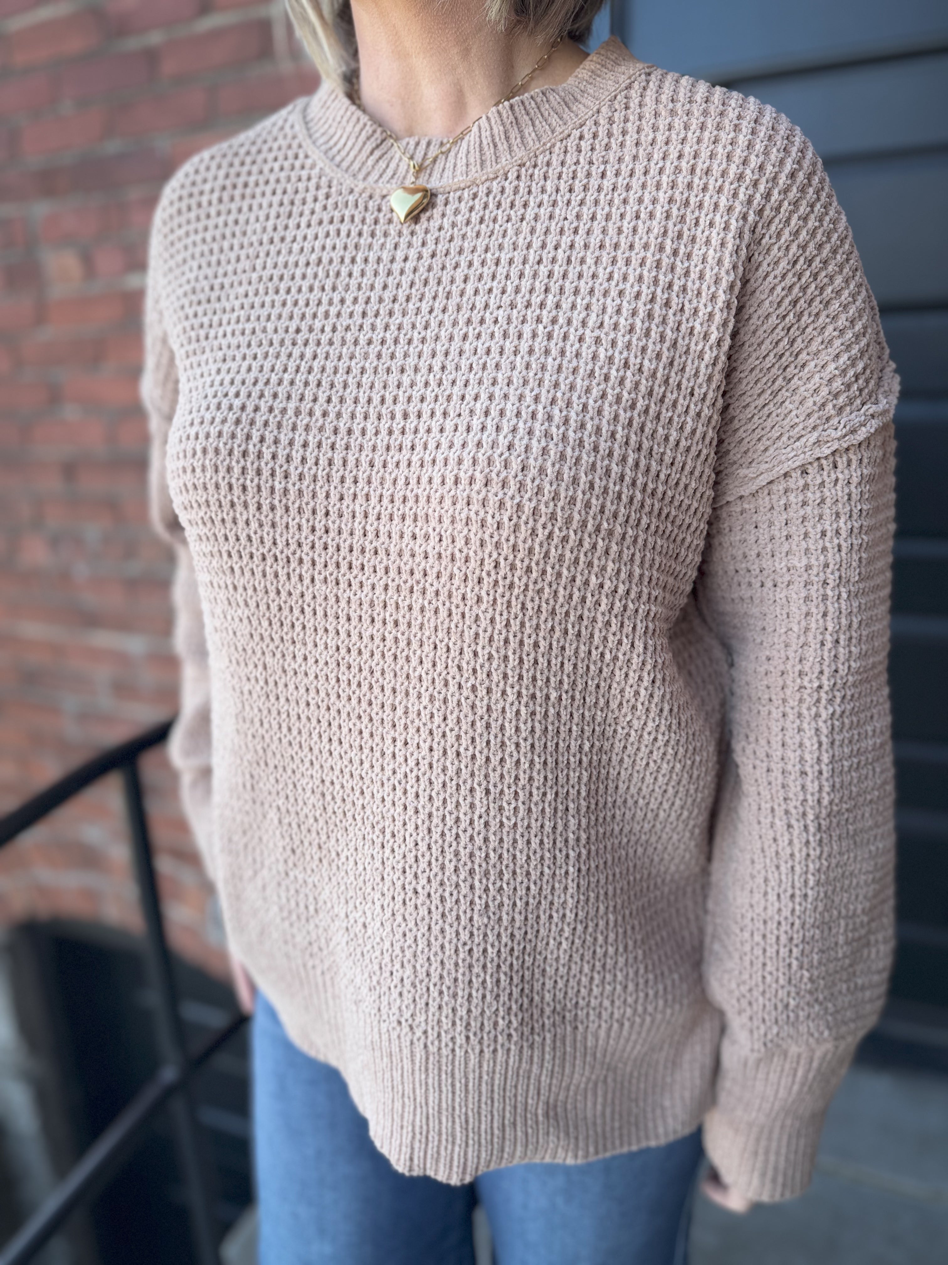 Taupe Lightweight Sweater