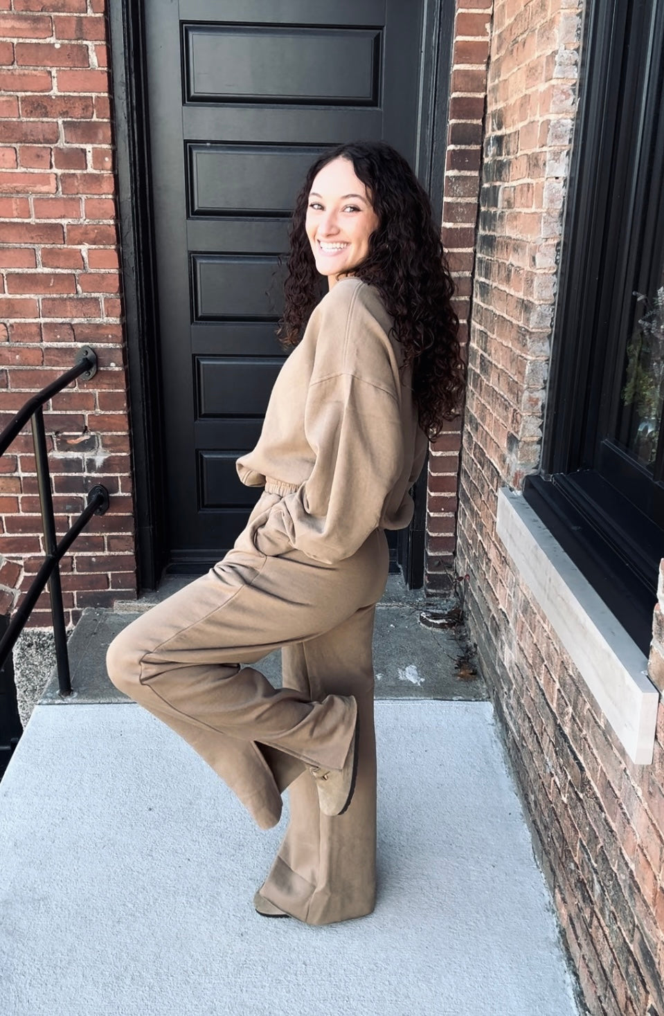 Risen Jogger Set in Mocha