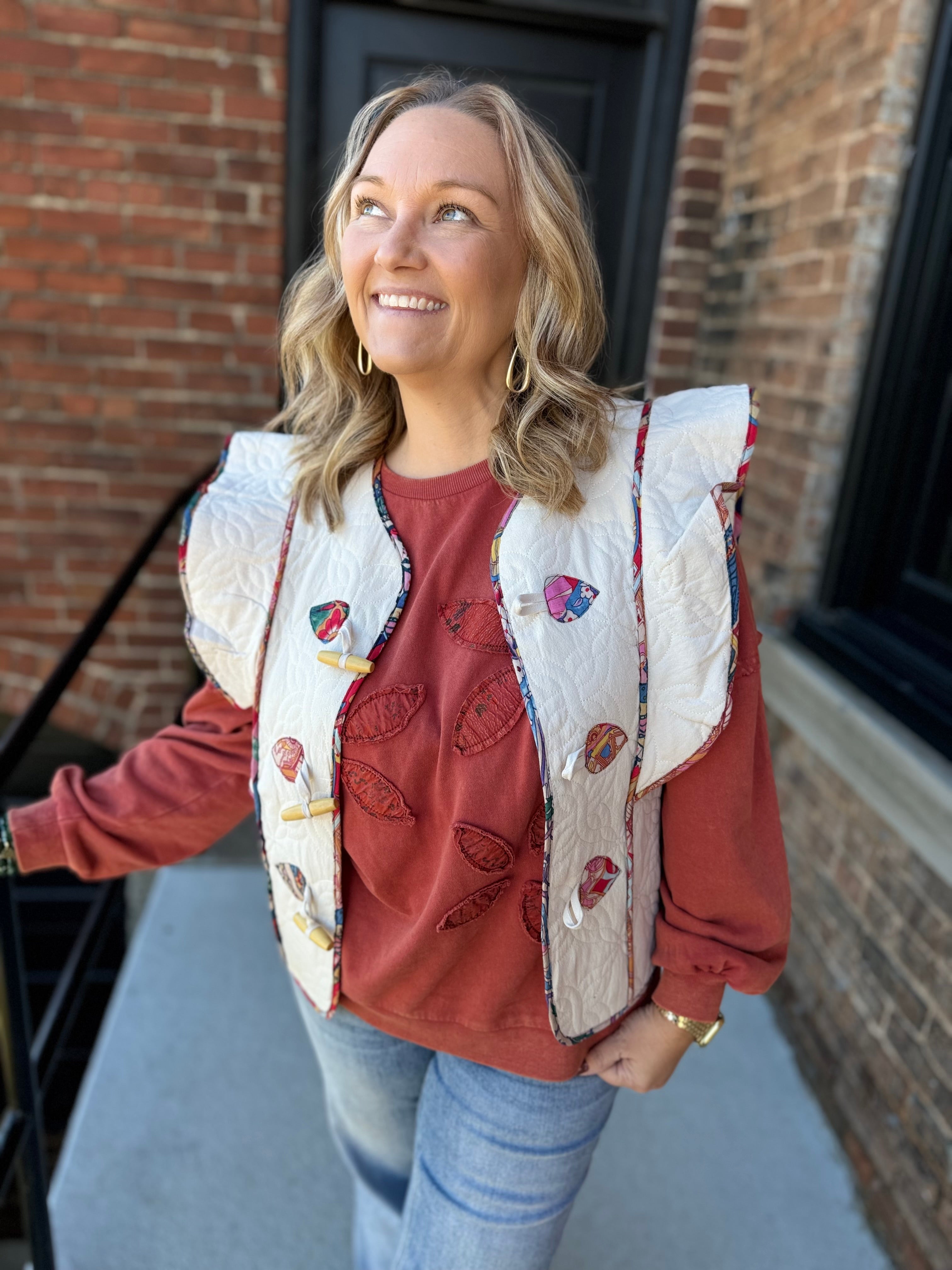 Boho Quilted Vest